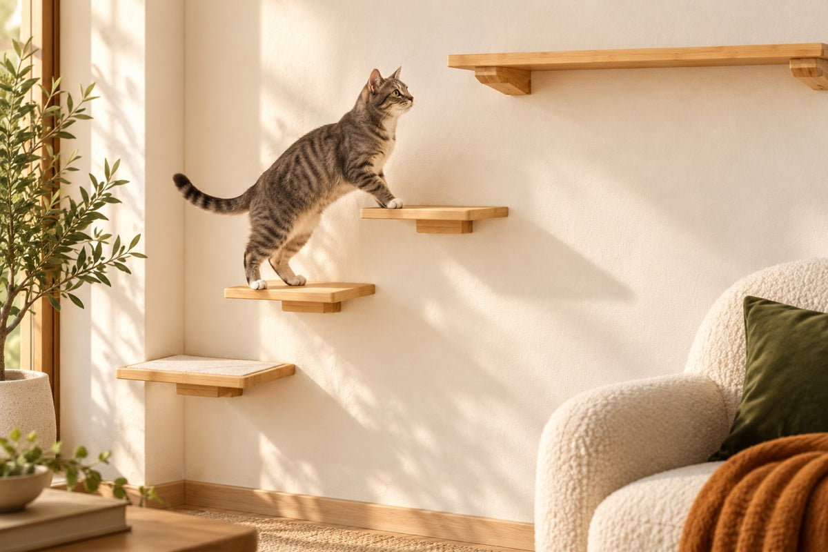 Cat Climbing Shelf