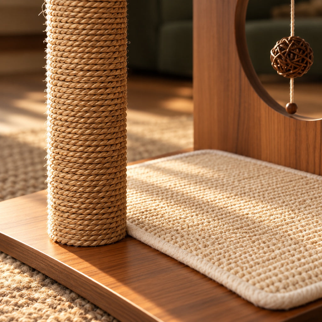 Vesper Stool — 2-Level Cat Lounger & Scratcher