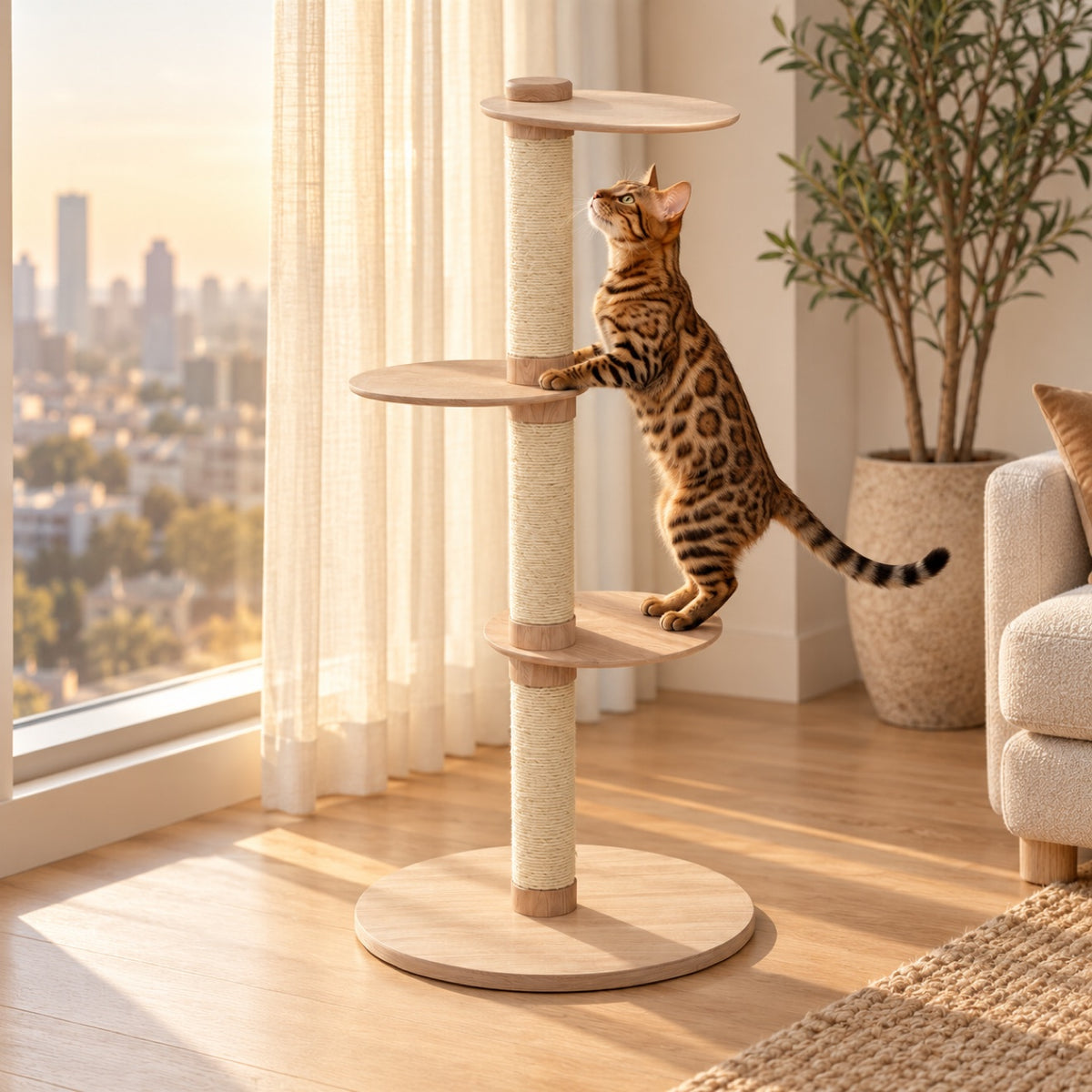 Frond Modern Cat Tree