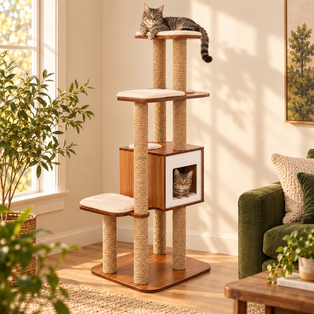 Vesper High Base XL Cat Tree
