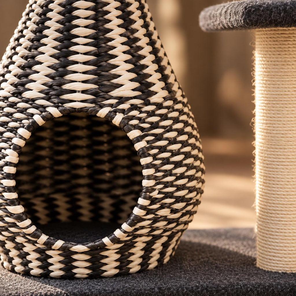 PetPals Ace Handwoven Cat Tree