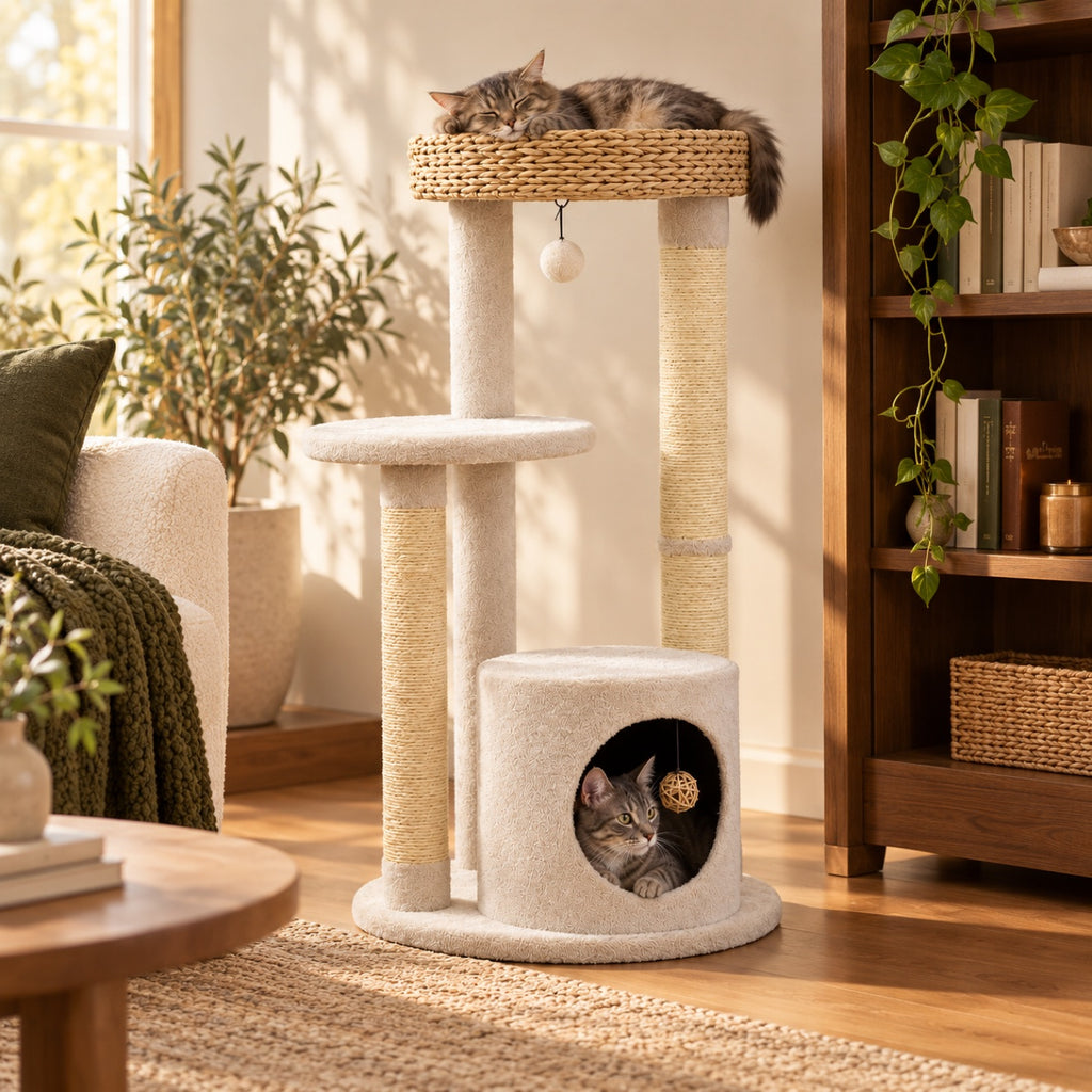 PetPals Winnipeg Handwoven Cat Tree