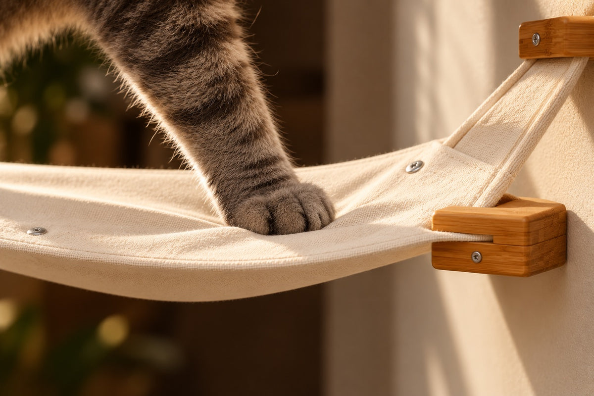 CC The Raceway Wall-Mounted Cat Hammock