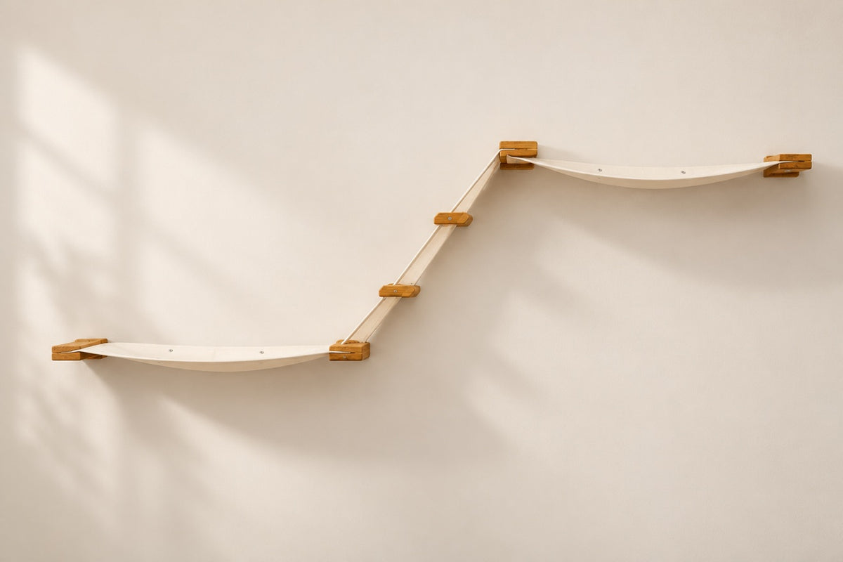 CC The Raceway Wall-Mounted Cat Hammock