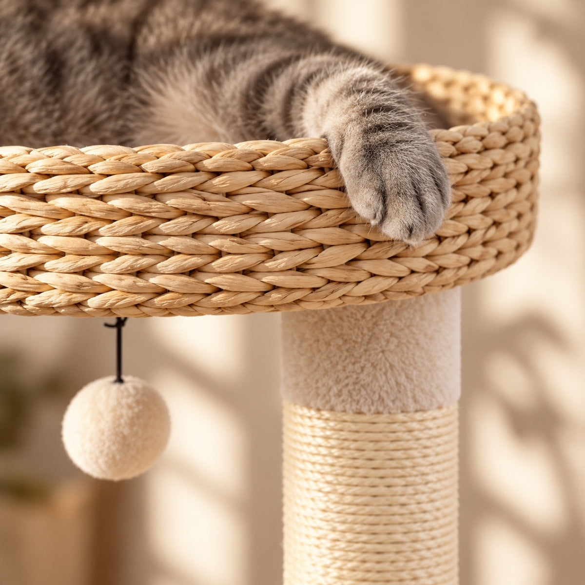 PetPals Pharaoh V2 Handwoven Cat Tree