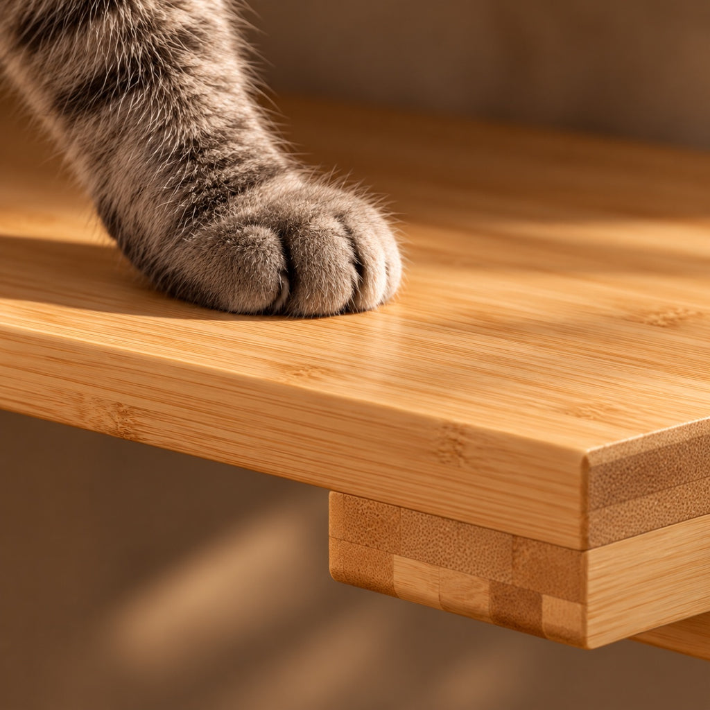 Wall-Mounted Cat Climbing Shelf